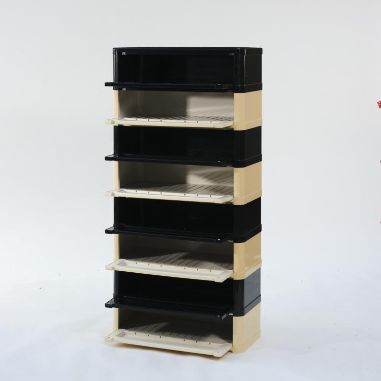 Bild 1 zu Objekt, Schuhregal / Kommode '4963', um 1974, Olaf von Bohr, Kartell, Noviglio, 163C 329