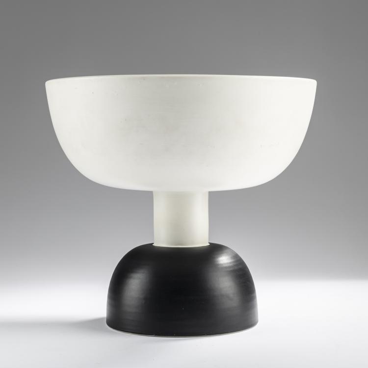 Hauptbild zu Objekt, 'Alzata Grande' bowl, 1958, Ettore Sottsass, Bitossi, Montelupo, 163C 380