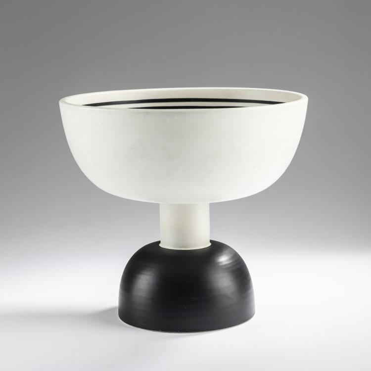 Bild 1 zu Objekt, 'Alzata Grande' bowl, 1958, Ettore Sottsass, Bitossi, Montelupo, 163C 380