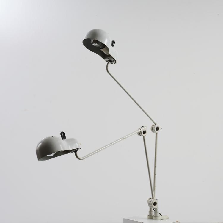 Hauptbild zu Objekt, 2 'Topo' work lights, 1970, Joe Colombo, Stilnovo, Mailand, 164A 203