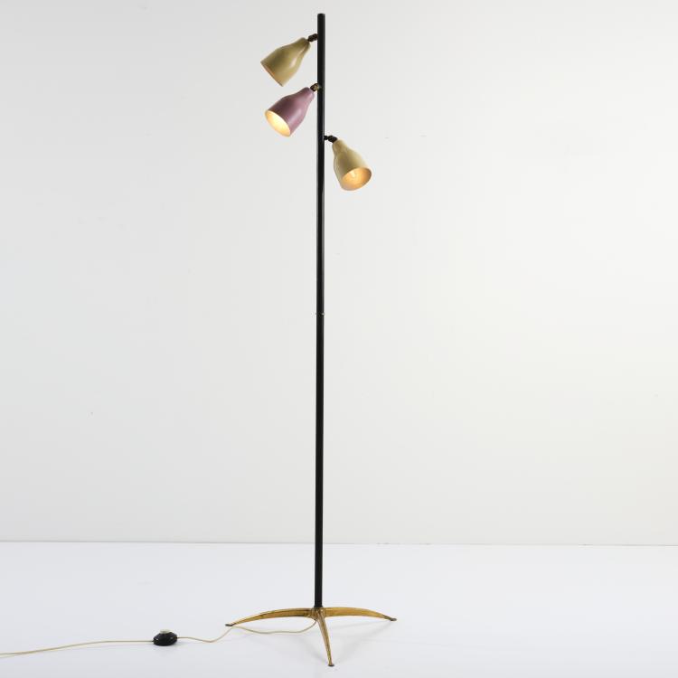 Bild 1 zu Objekt, Stehleuchte, um 1954, Italien, 163C 287