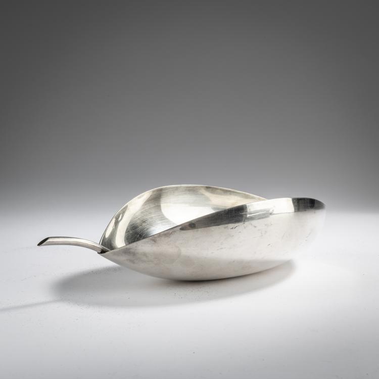 Hauptbild zu Objekt, 'Foglia' bowl, 1970s, Lino Sabattini, Christofle, Paris, 163C 383
