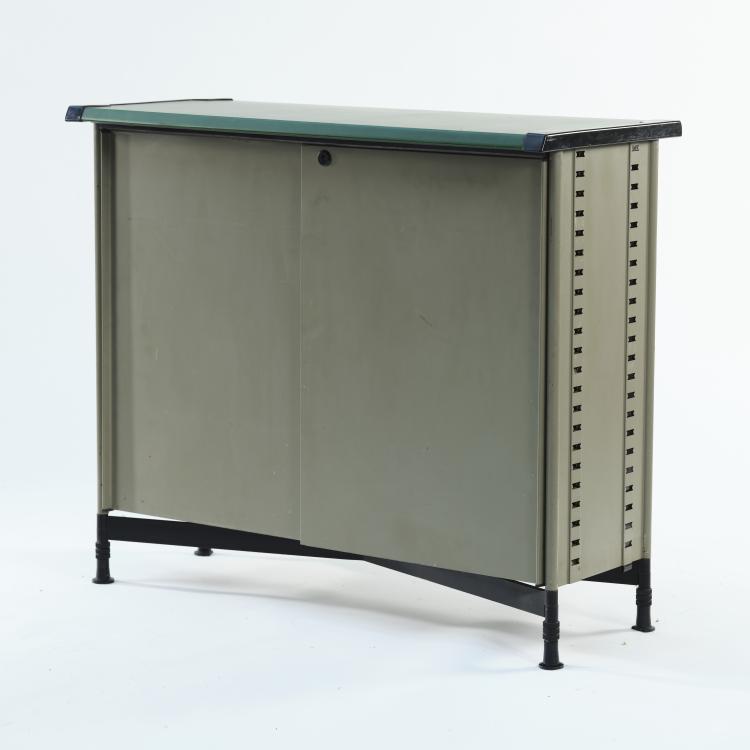 Hauptbild zu Objekt, 'Spazio' filing cabinet, 1959, Studio B.B.P.R.,Gian Luigi Banfi,Ludovico Barbiano di Belgiojoso,Enrico Peressutti,Ernesto Nathan Rogers, Olivetti, Ivrea, 163C 296