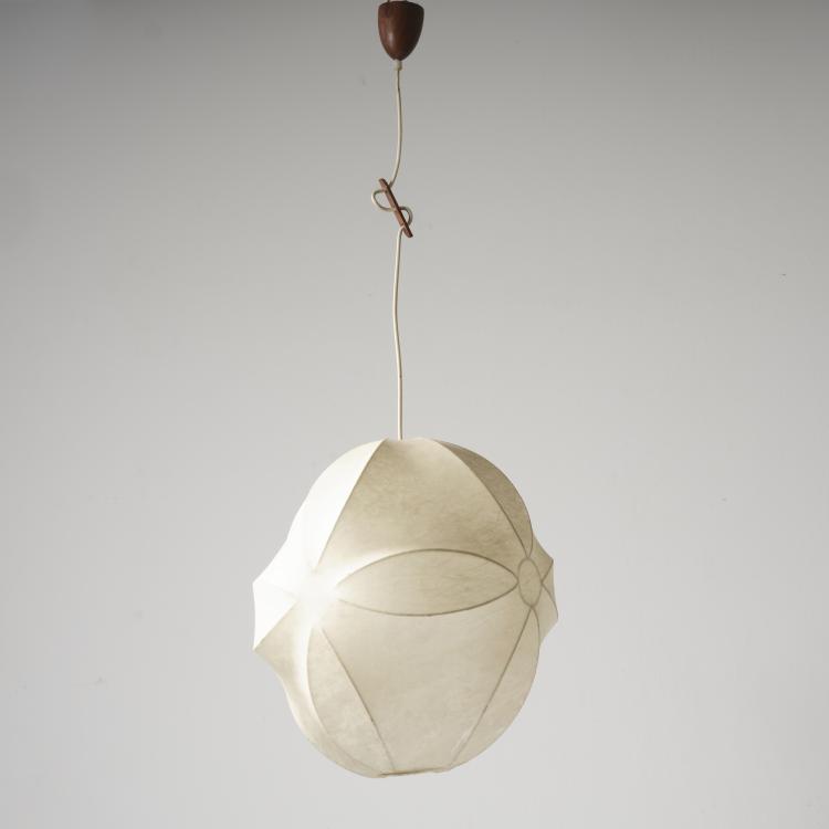 Bild 1 zu Objekt, Deckenleuchte 'Cocoon', um 1965, Italien, 163C 311