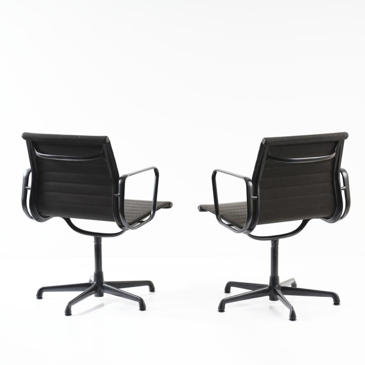 Bild 2 zu Objekt, Zwei St&uuml;hle 'Aluminum Group', 1958, Charles Eames,Ray Eames, ICF Cadsana f&uuml;r Miller, Herman, Zeeland, 163C 528