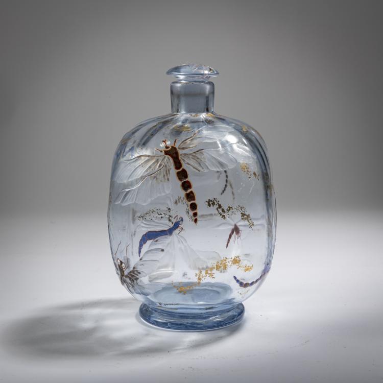Bild 2 zu Objekt, 'Libellules' flacon, c. 1884-89, Emile Gall&eacute;, Gall&eacute;, Emile, Nancy, 162B 140