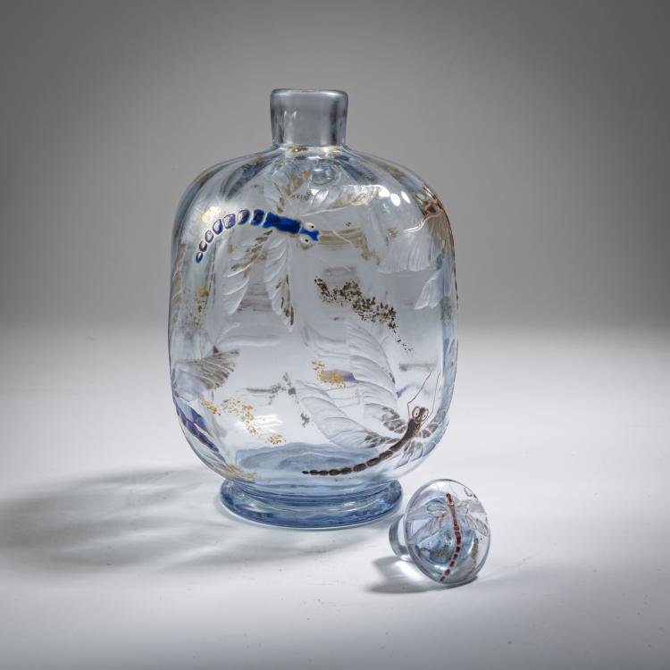 Bild 4 zu Objekt, 'Libellules' flacon, c. 1884-89, Emile Gall&eacute;, Gall&eacute;, Emile, Nancy, 162B 140