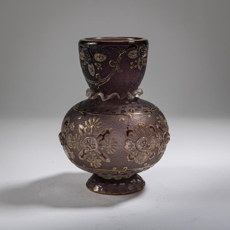 Hauptbild zu Objekt, Kleine Vase, um 1892, Nancy Daum Fr&egrave;res, Daum Fr&egrave;res, Nancy, 162B 63