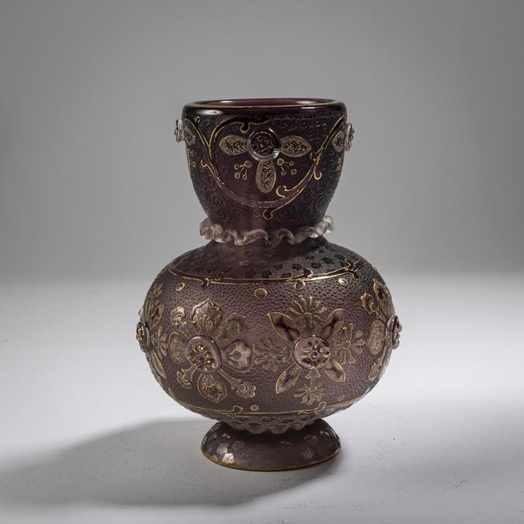 Bild 2 zu Objekt, Kleine Vase, um 1892, Nancy Daum Fr&egrave;res, Daum Fr&egrave;res, Nancy, 162B 63