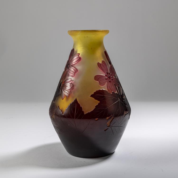 Bild 1 zu Objekt, Vase 'G&eacute;ranium', 1920-36, Emile Gall&eacute;, Gall&eacute;, Etablissements, Nancy, 162B 168