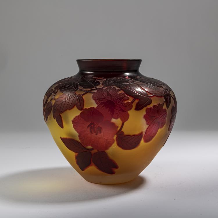 Hauptbild zu Objekt, 'Bignones' vase, 1920-36, Emile Gall&eacute;, Gall&eacute;, Etablissements, Nancy, 162B 173