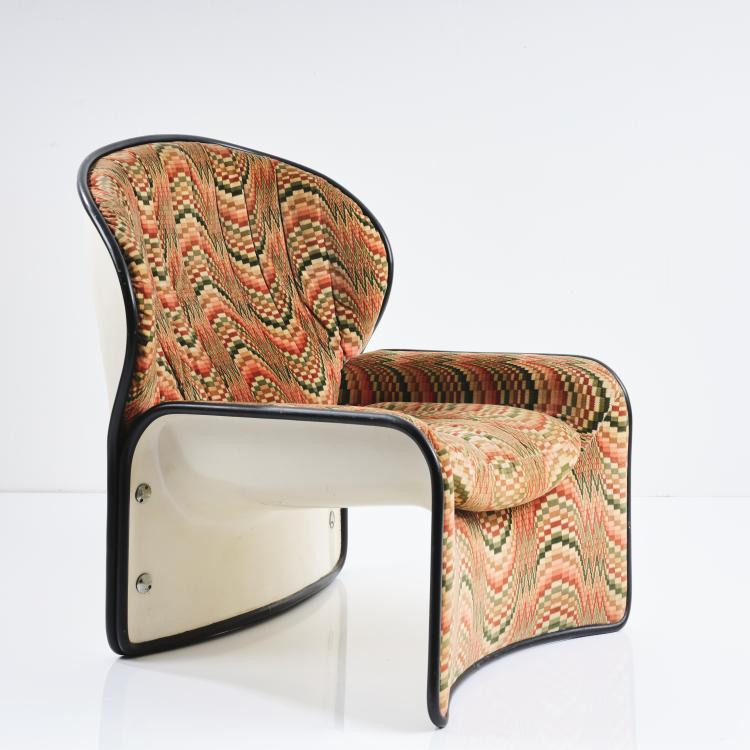 Bild 3 zu Objekt, Sessel 'Lotos' 1971, Andr&eacute; Vandenbeuck, Str&auml;ssle International, Wigoltingen, Schweiz, 163C 392