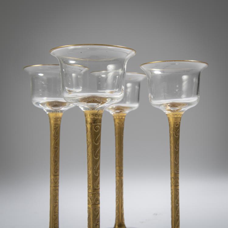 Bild 3 zu Objekt, Vier Lik&ouml;rgl&auml;ser, um 1906-10, Deutschland, 162B 262