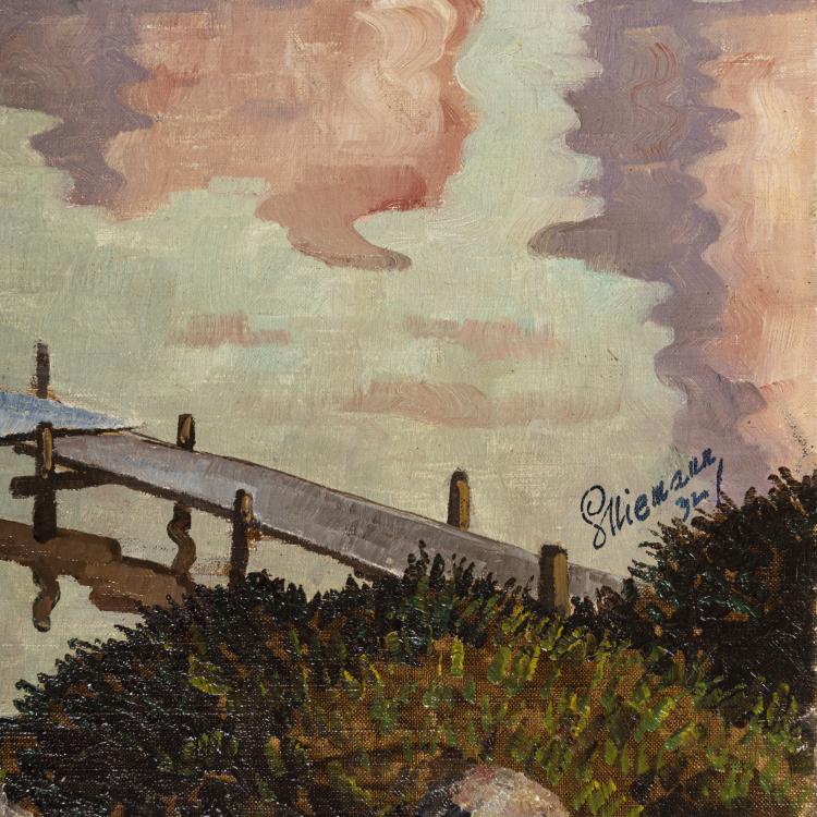 Bild 1 zu Objekt, 'Die Fraueninsel im Chiemsee', 1934, Gottfried Niemann, 163D 593