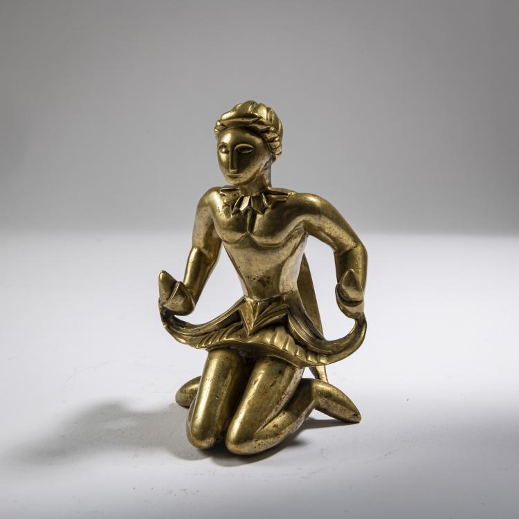 Hauptbild zu Objekt, Asian dancer, 1920s, Frankreich (zugeschrieben), 162C 292