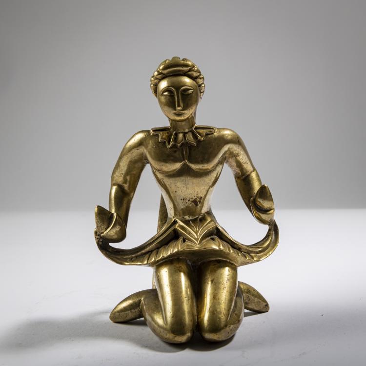 Bild 1 zu Objekt, Asian dancer, 1920s, Frankreich (zugeschrieben), 162C 292