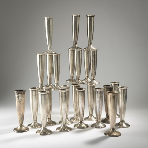 24 small vases, c. 1936