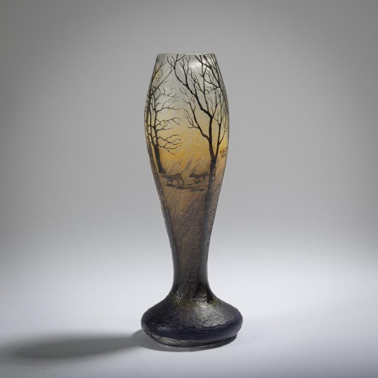 Bild 1 zu Objekt, Vase 'Paysage', 1920-35, Muller Fr&egrave;res, Lun&eacute;ville, 162B 186