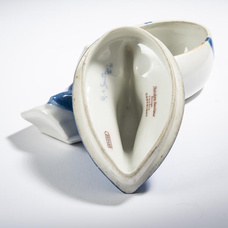 Bild 3 zu Objekt, Bonbonniere 'Duck' ('Canard annamite'), 1916, &Eacute;douard Marcel Sandoz, Haviland, Theodore, Limoges, 162C 443