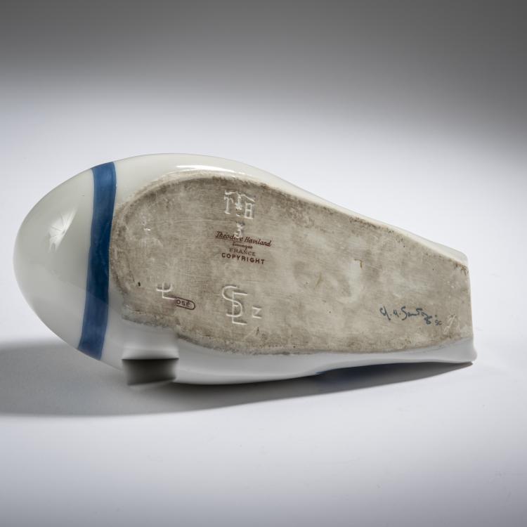Bild 4 zu Objekt, Bonbonniere 'Duck' ('Canard annamite'), 1916, &Eacute;douard Marcel Sandoz, Haviland, Theodore, Limoges, 162C 443