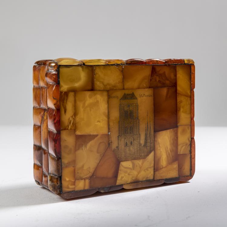 Bild 1 zu Objekt, Amber tin, 1930s, K&ouml;nigsberg, 162C 421