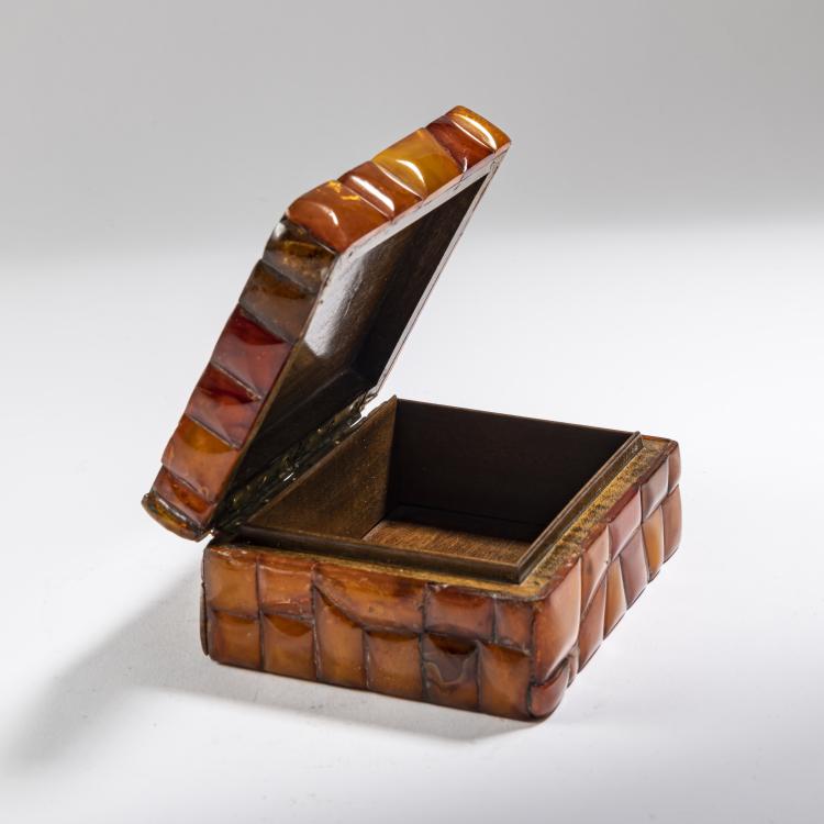 Bild 2 zu Objekt, Amber tin, 1930s, K&ouml;nigsberg, 162C 421