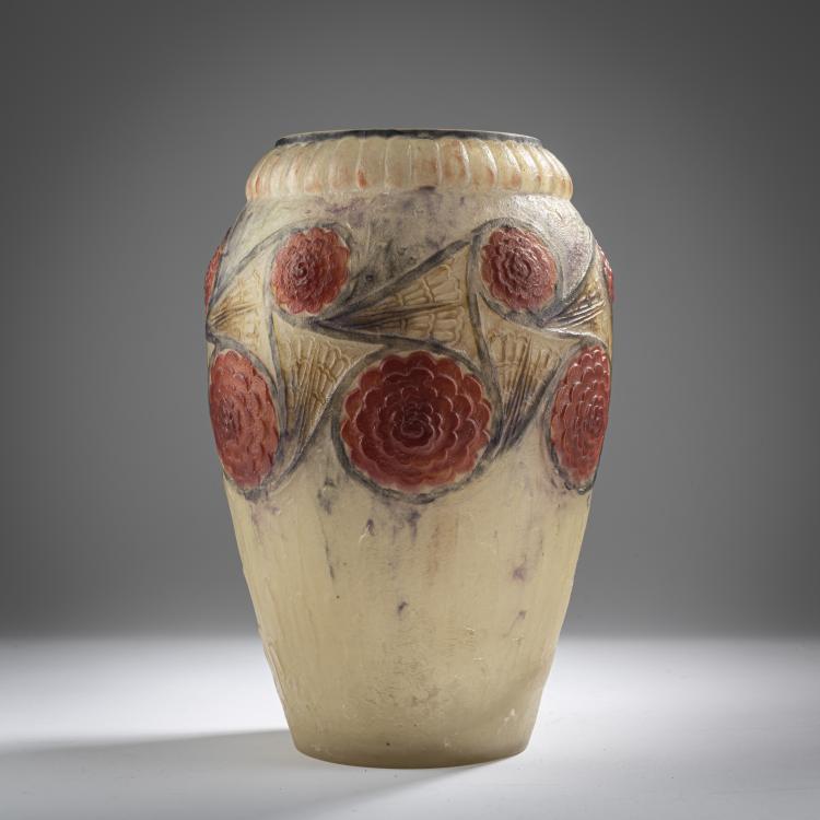 Bild 2 zu Objekt, Hohe Vase 'Fleurs de Perse', 1924, Gabriel Argy-Rousseau, Argy-Rousseau, Gabriel, Paris, 162B 54