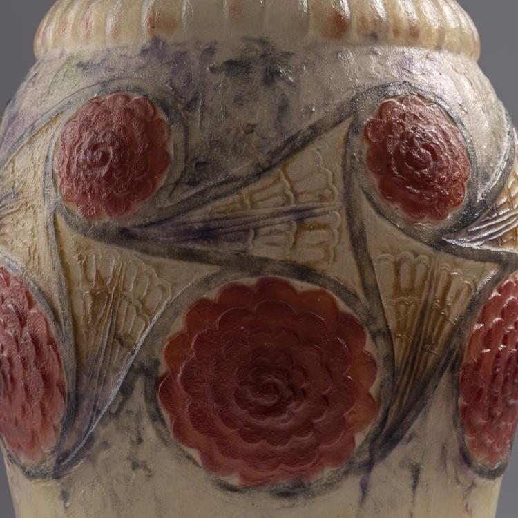 Bild 4 zu Objekt, Hohe Vase 'Fleurs de Perse', 1924, Gabriel Argy-Rousseau, Argy-Rousseau, Gabriel, Paris, 162B 54