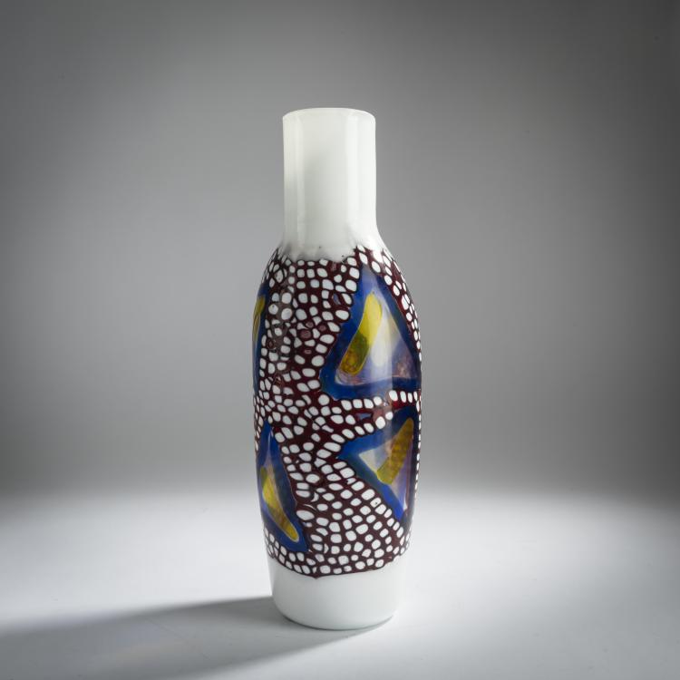 Bild 1 zu Objekt, Vase 'Finestra', um 1960, Anzolo Fuga, A.Ve.M., Murano, 164C 696