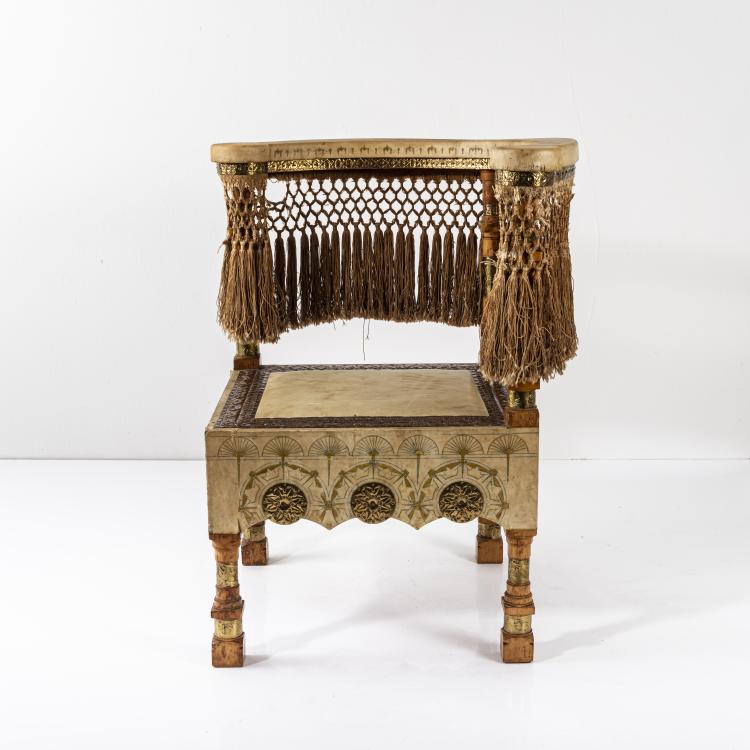 Bild 1 zu Objekt, Eckstuhl, 1895-1900, Carlo Bugatti, Bugatti, Carlo, 162C 322