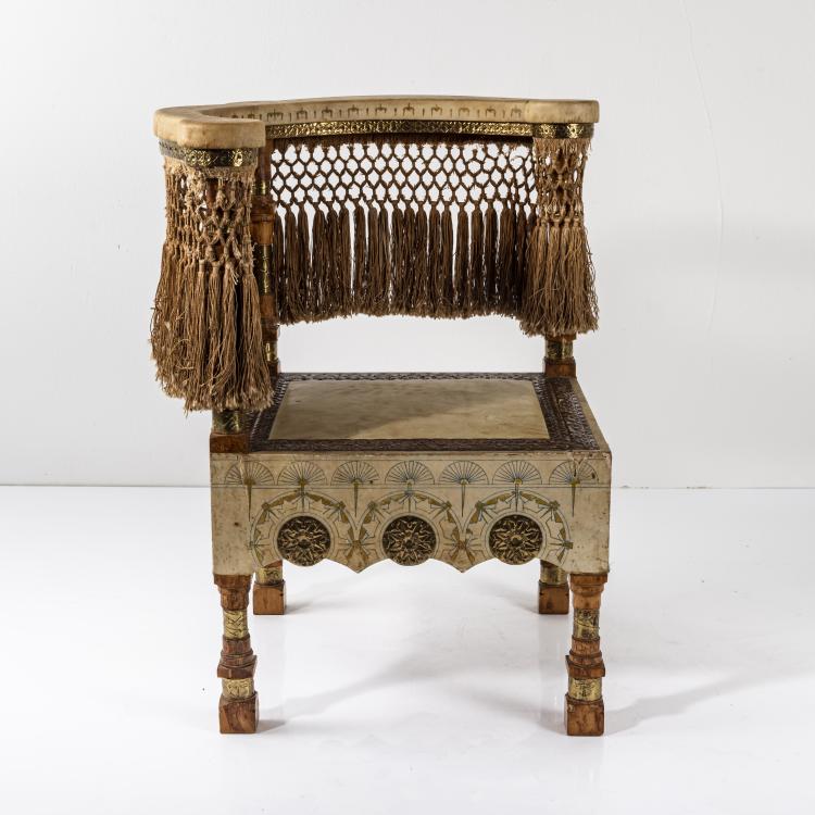 Bild 3 zu Objekt, Eckstuhl, 1895-1900, Carlo Bugatti, Bugatti, Carlo, 162C 322