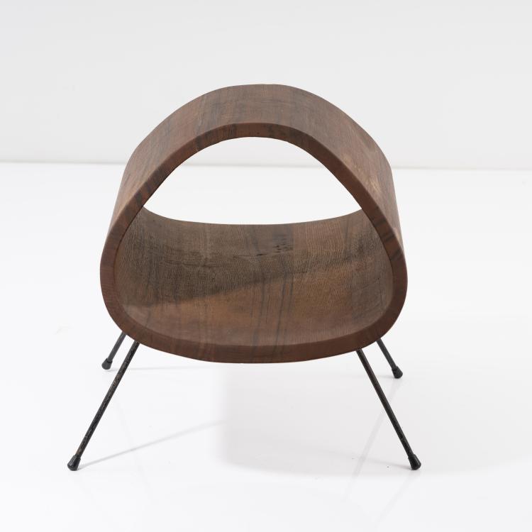 Bild 1 zu Objekt, Zeitungsablage, um 1955, Carl Aub&ouml;ck, Werkst&auml;tte Carl Aub&ouml;ck, Wien, 163C 439