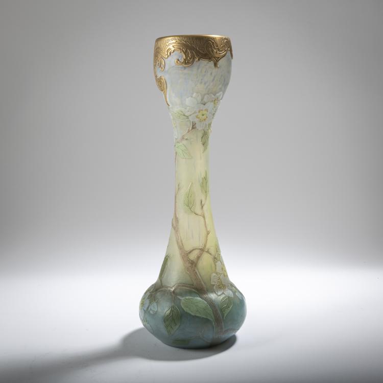Bild 1 zu Objekt, Vase 'Fleurs de Pommier', 1915-20, Legras & Cie., Saint-Denis, 162B 183
