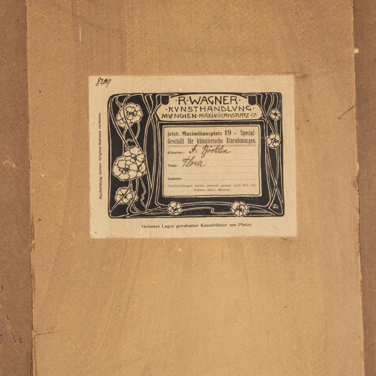 Bild 2 zu Objekt, 'Flora, Blumen streuend', after 1875, Arnold B&ouml;cklin, 162C 356