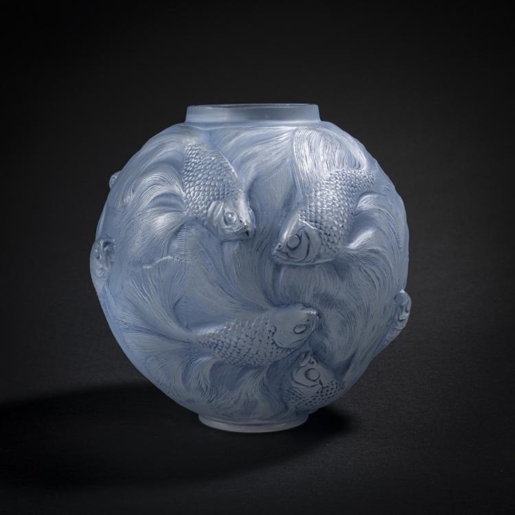 Hauptbild zu Objekt, Vase 'Formose', 1924, Ren&eacute; Lalique, Lalique, Ren&eacute;, Wingen-sur-Moder, 162A 12