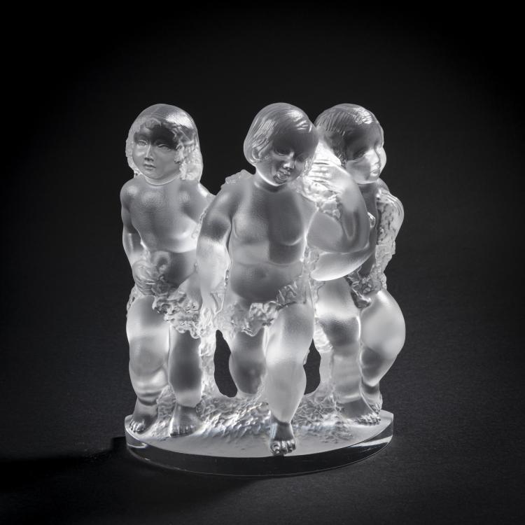 Hauptbild zu Objekt, 'Luxembourg' figure, 1960s, Lalique, Wingen-sur-Moder, 162A 50