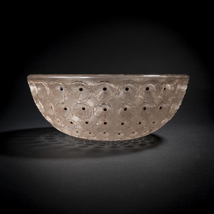 Hauptbild zu Objekt, Schale 'Nemours', 1929, Ren&eacute; Lalique, Lalique, Ren&eacute;, Wingen-sur-Moder, 162A 28