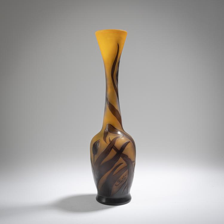Bild 1 zu Objekt, Vase 'Tulipes', 1920-36, Emile Gall&eacute;, Gall&eacute;, Etablissements, Nancy, 162B 169