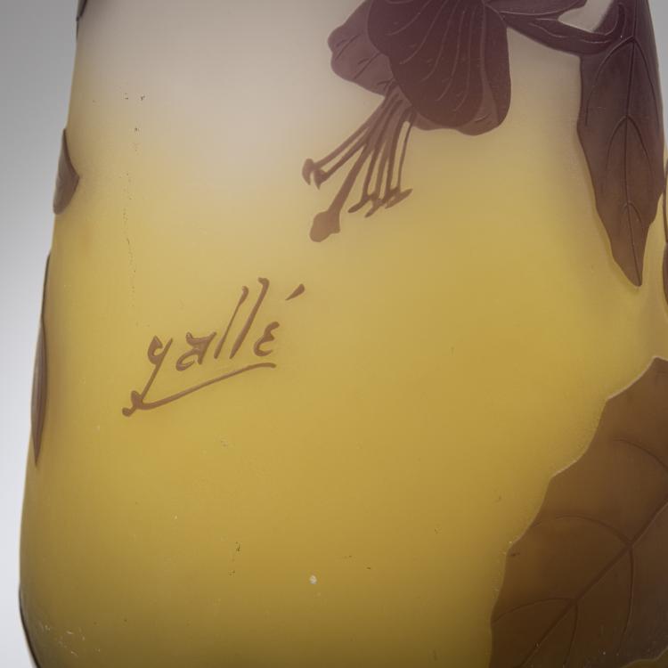 Bild 3 zu Objekt, Vase 'Fuchsias', 1908-20, Emile Gall&eacute;, Gall&eacute;, Etablissements, Nancy, 162B 158