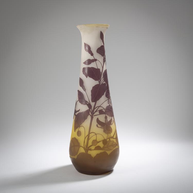 Bild 4 zu Objekt, Vase 'Fuchsias', 1908-20, Emile Gall&eacute;, Gall&eacute;, Etablissements, Nancy, 162B 158