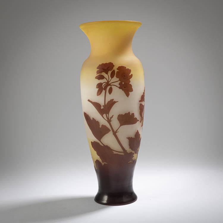 Bild 2 zu Objekt, Vase 'G&eacute;ranium', 1908-20, Emile Gall&eacute;, Gall&eacute;, Etablissements, Nancy, 162B 159