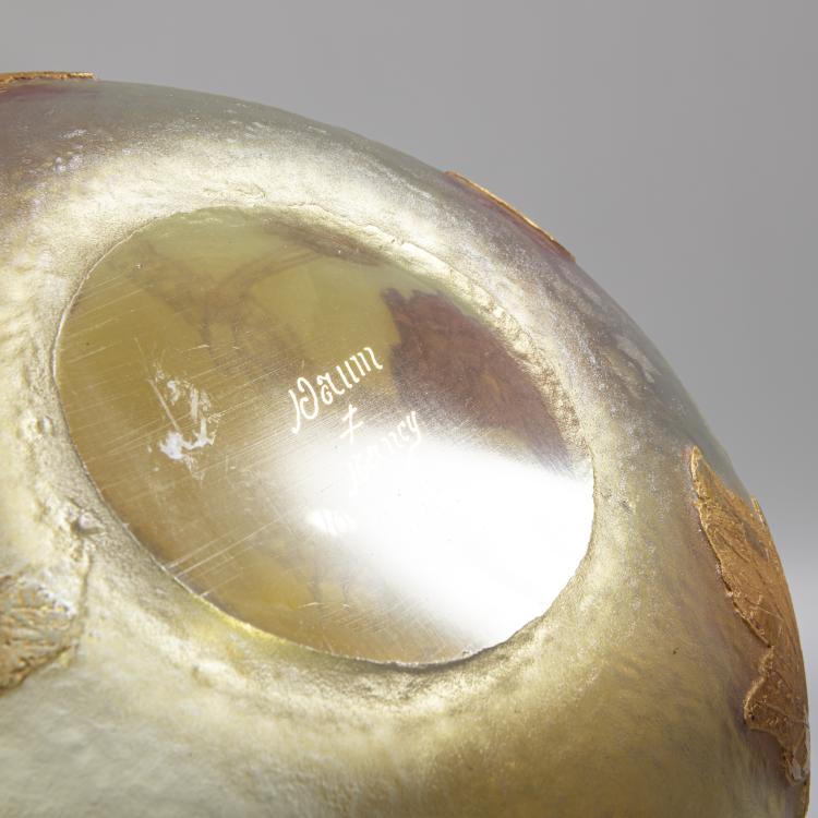 Bild 3 zu Objekt, Vase 'Aurore, Platanes', 1893, Nancy Daum Fr&egrave;res,Jacques Gruber, Daum Fr&egrave;res, Nancy, 162B 65