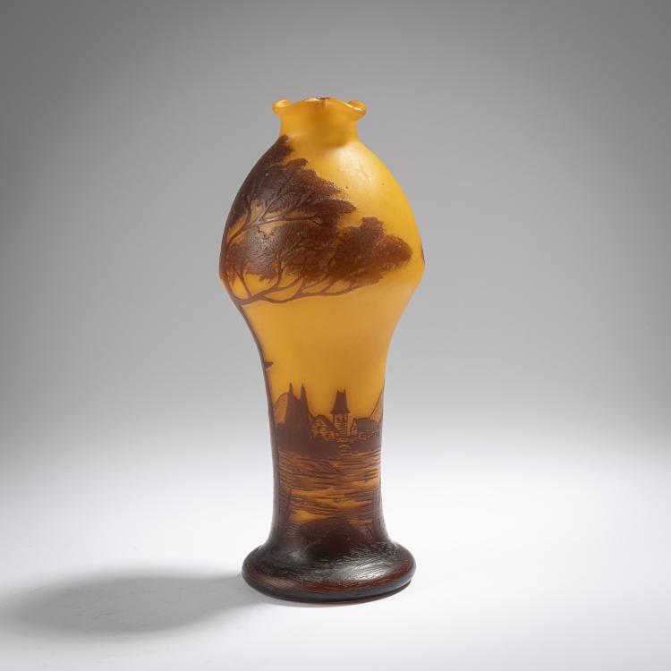 Bild 1 zu Objekt, Landschaftsvase, 1923-25, L&ouml;tz Wwe., Klosterm&uuml;hle, 162B 250