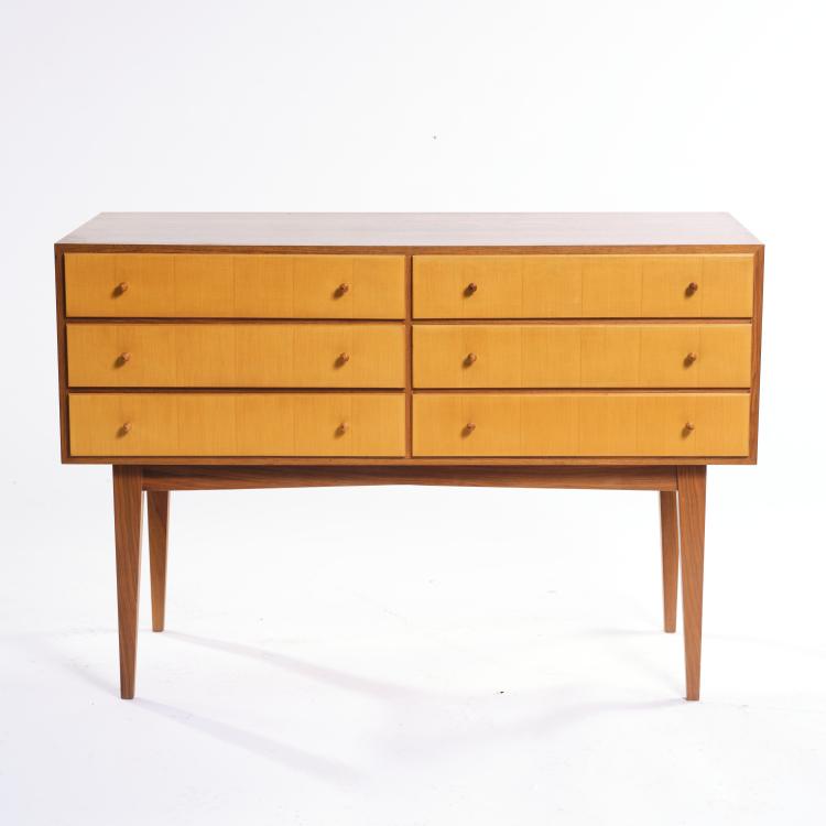 Hauptbild zu Objekt, '312' cutlery cabinet, 1958, Rudolf Frank (attributed), Vereinigte Werkst&auml;tten, M&uuml;nchen, 163A 84