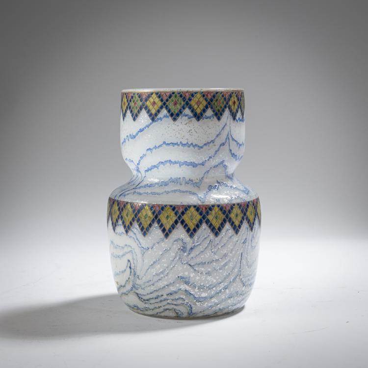 Hauptbild zu Objekt, Vase, 1902, Otto Thamm, Heckert, Fritz, Petersdorf, 162B 265