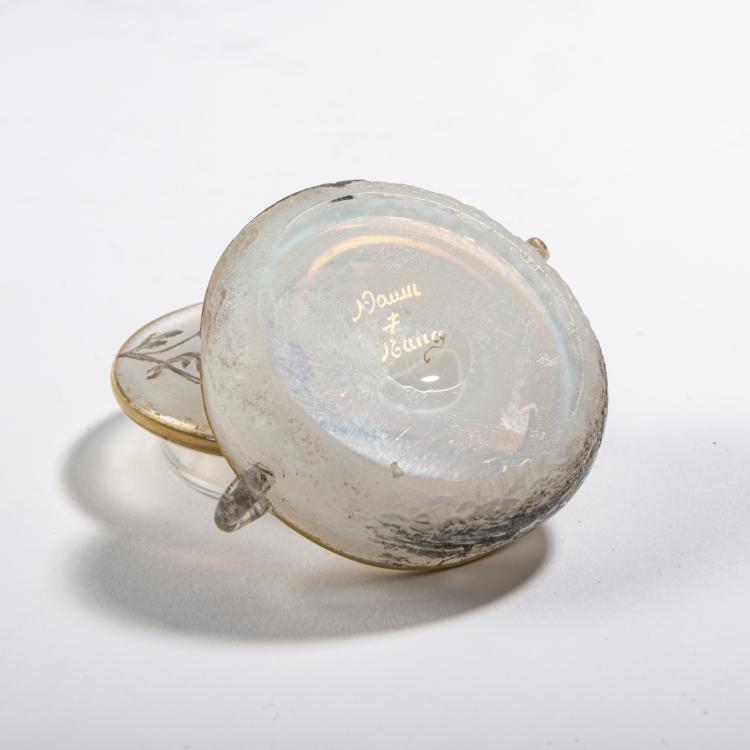 Bild 4 zu Objekt, Deckeld&ouml;schen 'Le pot de terre, le pot de fer', 1898, Nancy Daum Fr&egrave;res, Daum Fr&egrave;res, Nancy, 162B 76