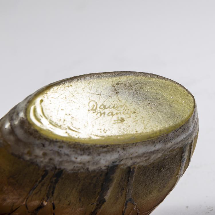 Bild 3 zu Objekt, Miniaturvase 'Cr&eacute;puscule neige' oder 'Paysage hiver', um 1902, Nancy Daum Fr&egrave;res, Daum Fr&egrave;res, Nancy, 162B 86