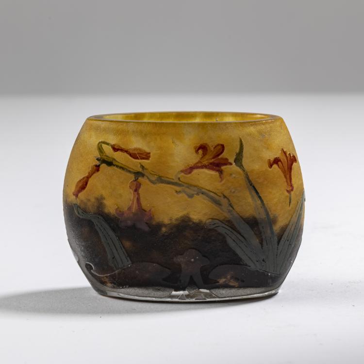 Bild 2 zu Objekt, Miniaturvase 'Hyacinthes', um 1900, Nancy Daum Fr&egrave;res, Daum Fr&egrave;res, Nancy, 162B 82