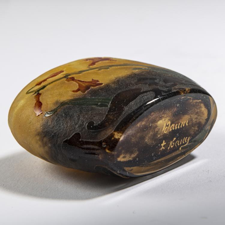 Bild 3 zu Objekt, Miniaturvase 'Hyacinthes', um 1900, Nancy Daum Fr&egrave;res, Daum Fr&egrave;res, Nancy, 162B 82