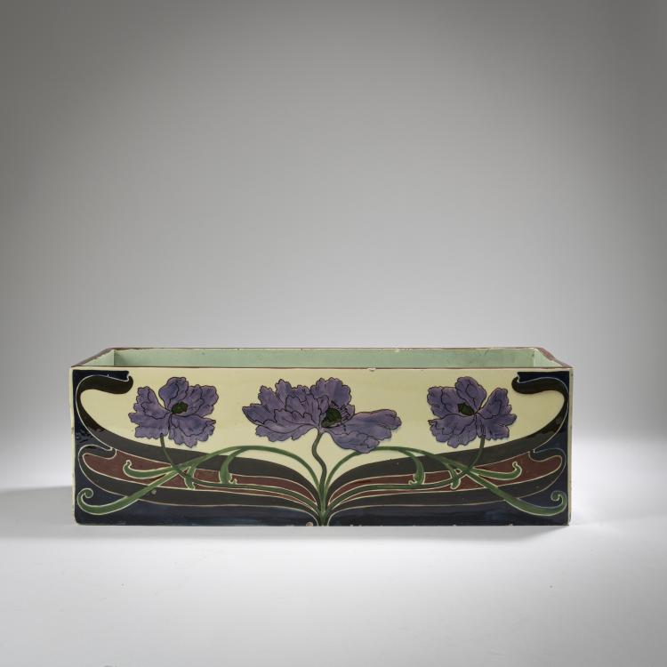 Bild 2 zu Objekt, Flower box, c. 1898, Carl Sigmund Luber, Schwarz, J. von, N&uuml;rnberg, 162C 516